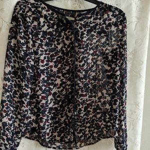 Flora print blouse